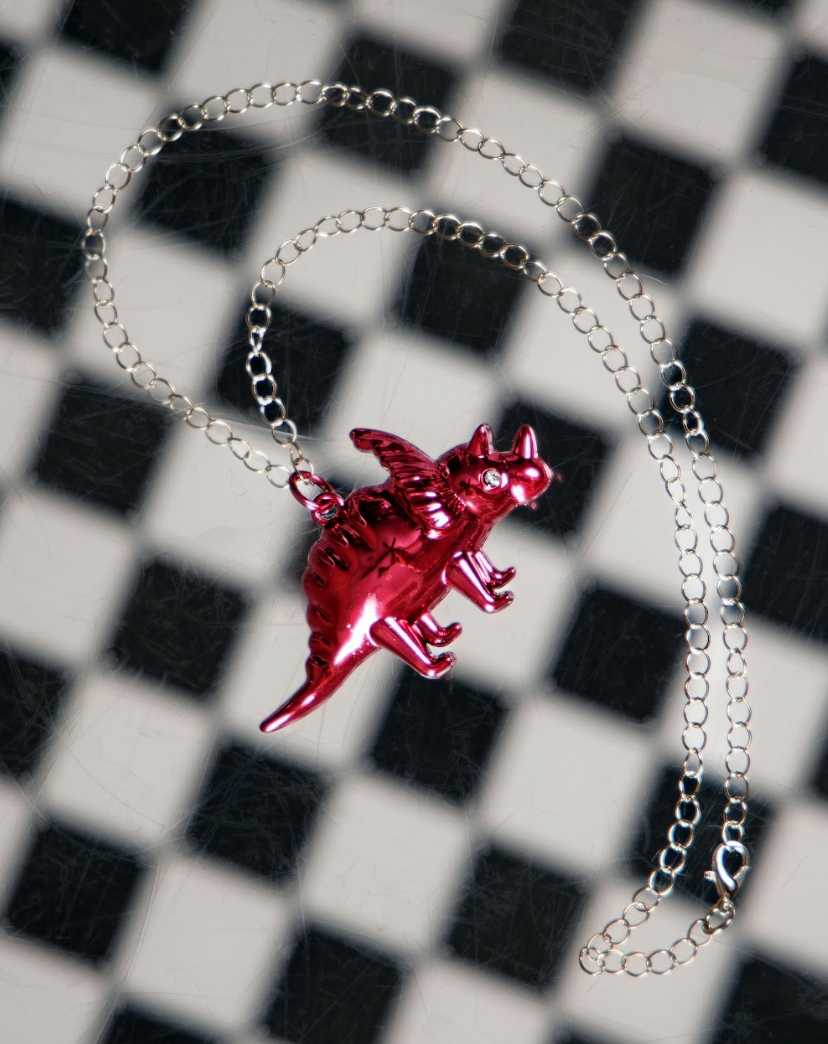 Jurassic Jewel - Triceratops Necklace