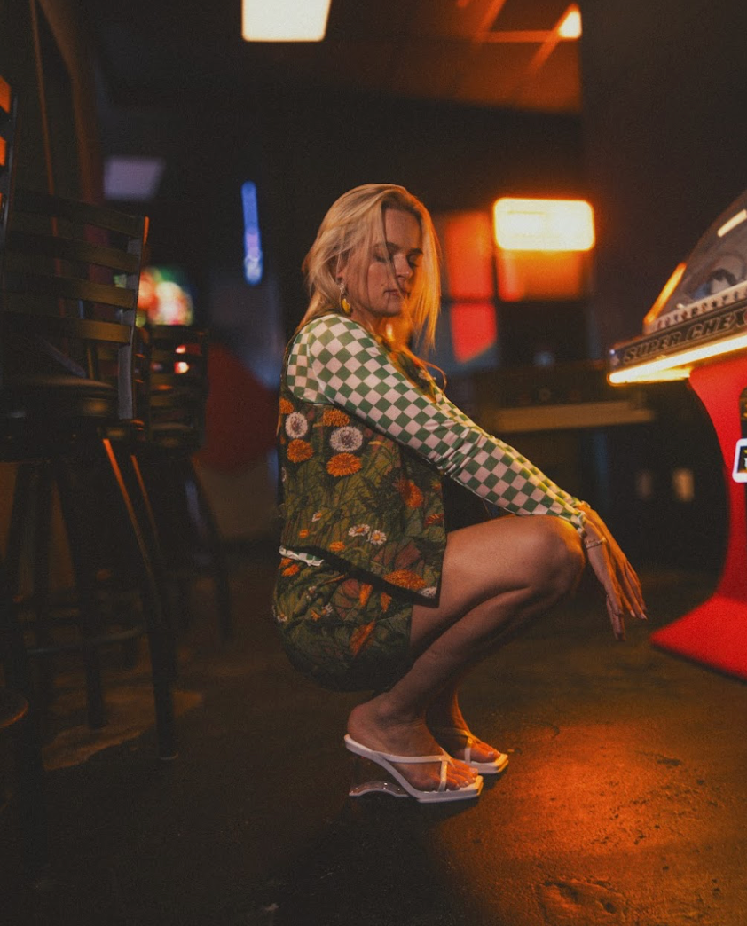 Green Light Go Mesh Long Sleeve