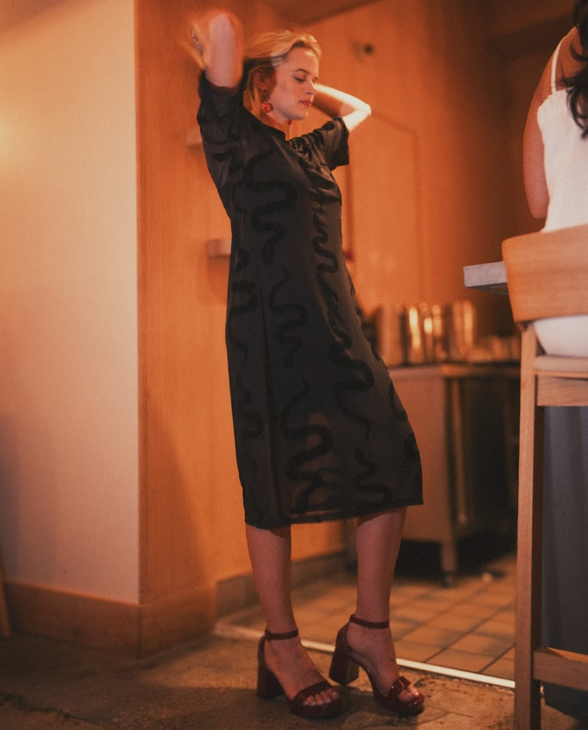Venom Vixen Mesh Dress