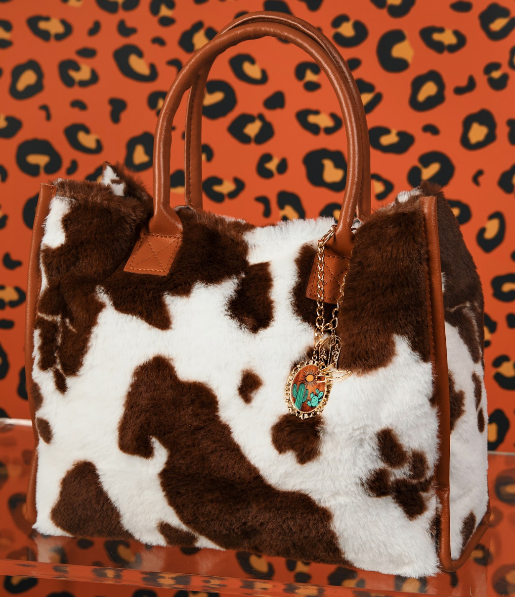 Pony Up Faux Fur Bag