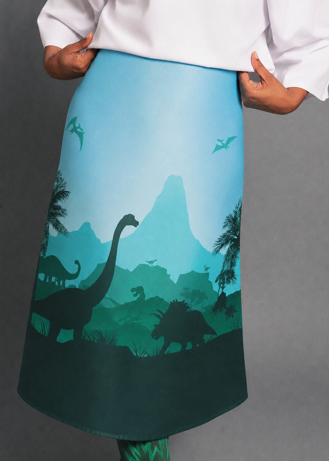 Land Before Time Dinosaur Landscape Skirt