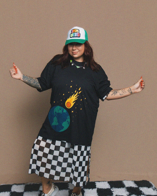 Doomsday Oversized Graphic Tee