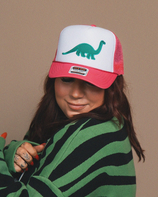 Dino Girl Trucker Hat