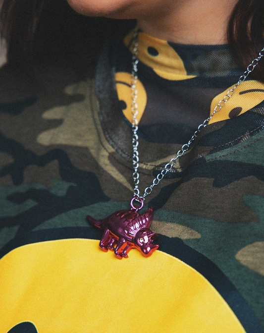 Jurassic Jewel - Triceratops Necklace