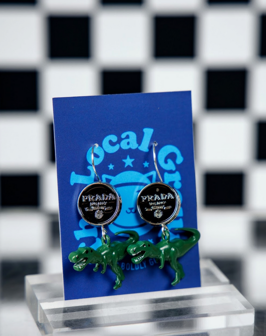Out of Reach - Bougie Dinosaur Earrings