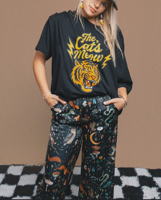 Magical Forest Friends Satin Trouser