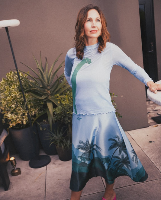 Land Before Time Dinosaur Landscape Skirt