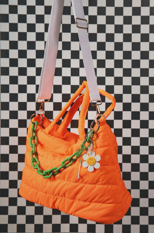 Neon Vibes Tote in Orange