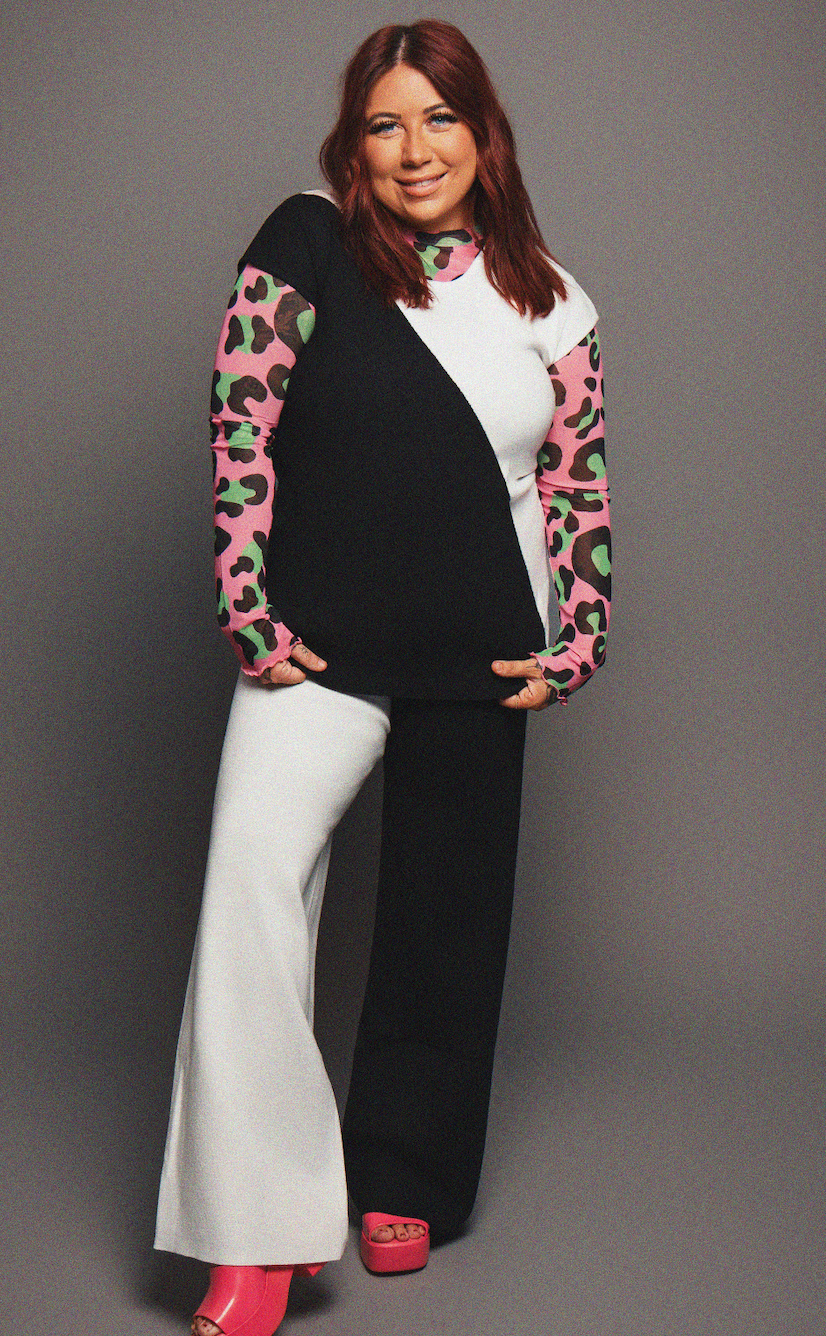 Yin Yang Sweater and Pants Set