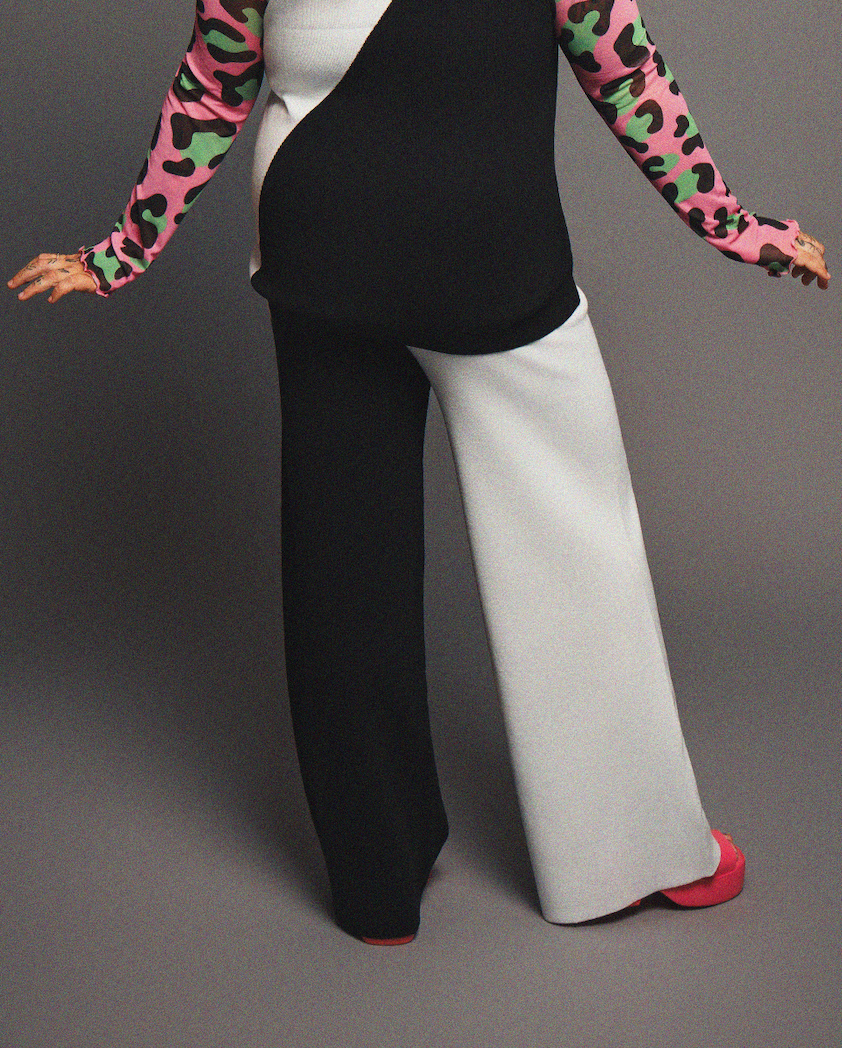 Yin Yang Sweater and Pants Set