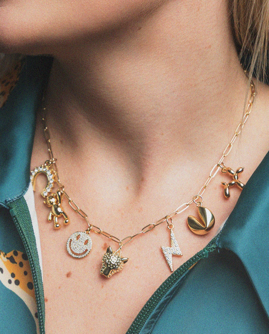 Dopamine Dream Icons Necklace in Gold