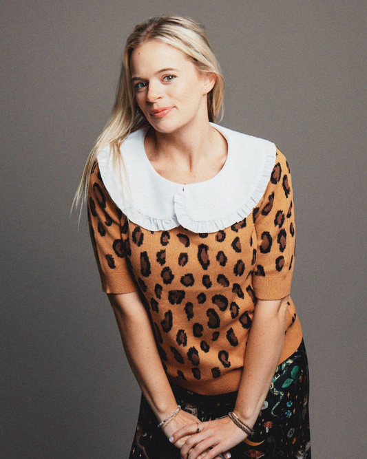 Purrfect Doll Leopard Sweater