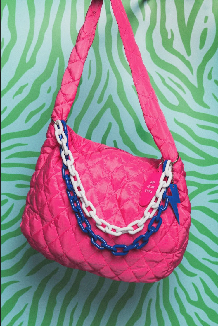 Not Today Neon Pink Tote