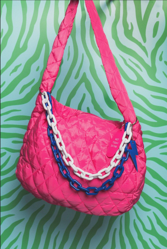 Not Today Neon Pink Tote