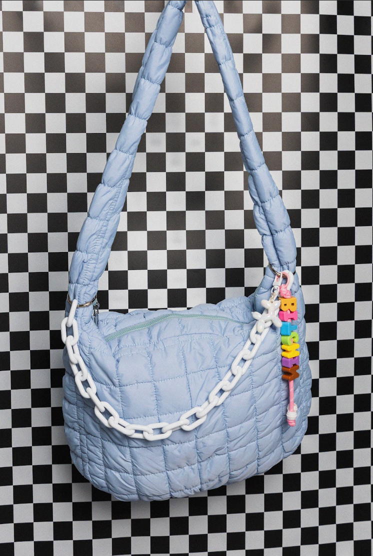 Bitchin' Bag in baby blue