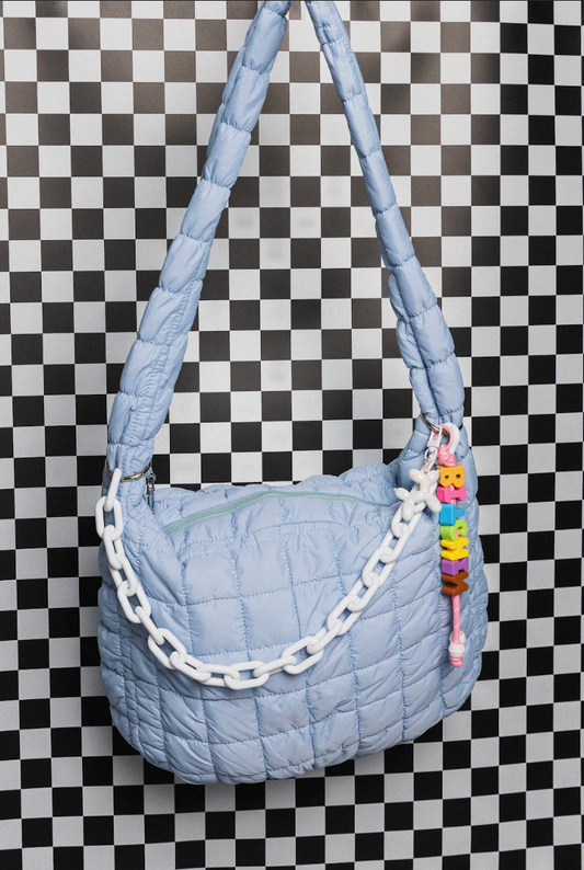 Bitchin' Bag in baby blue