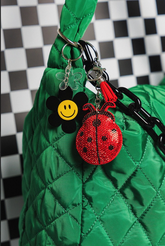 Garden Party Bag in kelly green