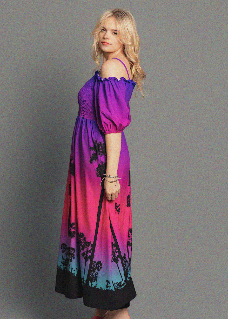 LA Sunset Smocked Dress