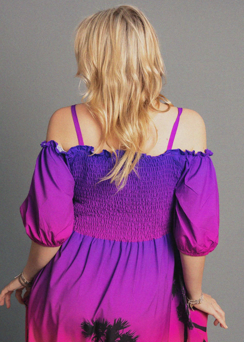 LA Sunset Smocked Dress