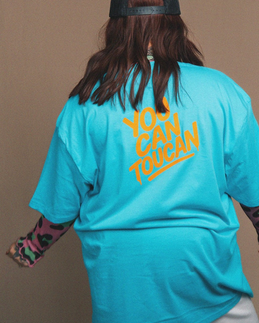 You Can Toucan Oversized Graphic Tee