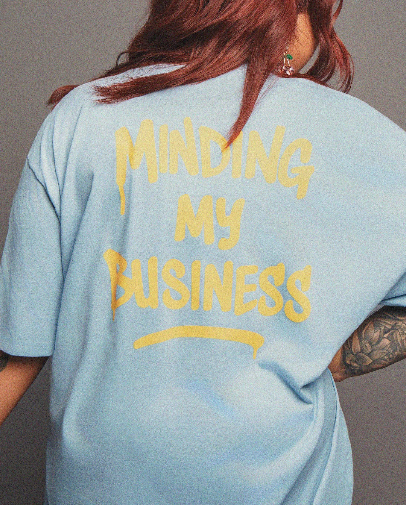 Banana Business Oversized Graphic Tee